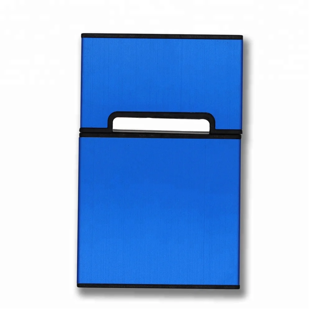 
Wholesale Waterproof Slim Aluminium Cigarette Case Wholesaler cigarette cover protector Cigarette Box for lady 