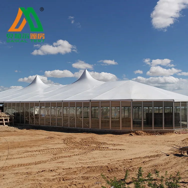 800 People Wedding and Party high peak marquee party tent