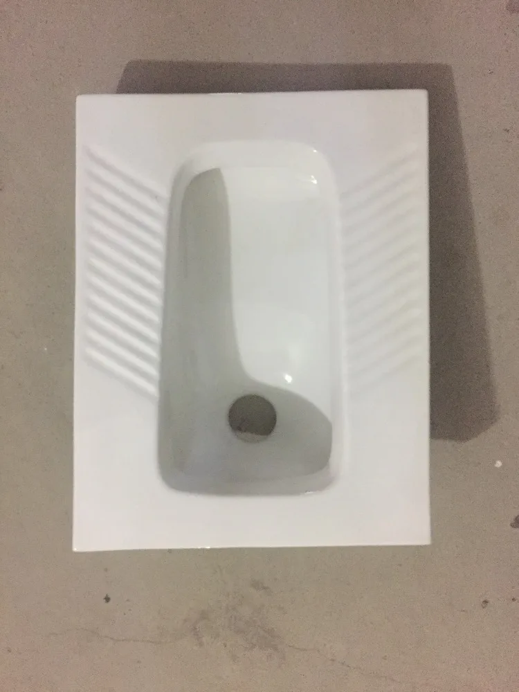 
Good quality Asian squatting toilet ceramic squatting pan wc bowl 