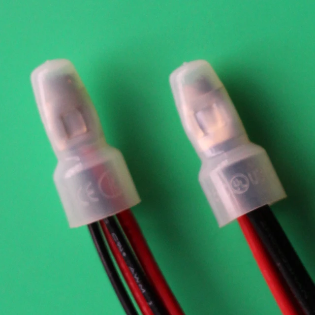 chinese factory supply high quality quick connect nylon push closed electric wire end terminal