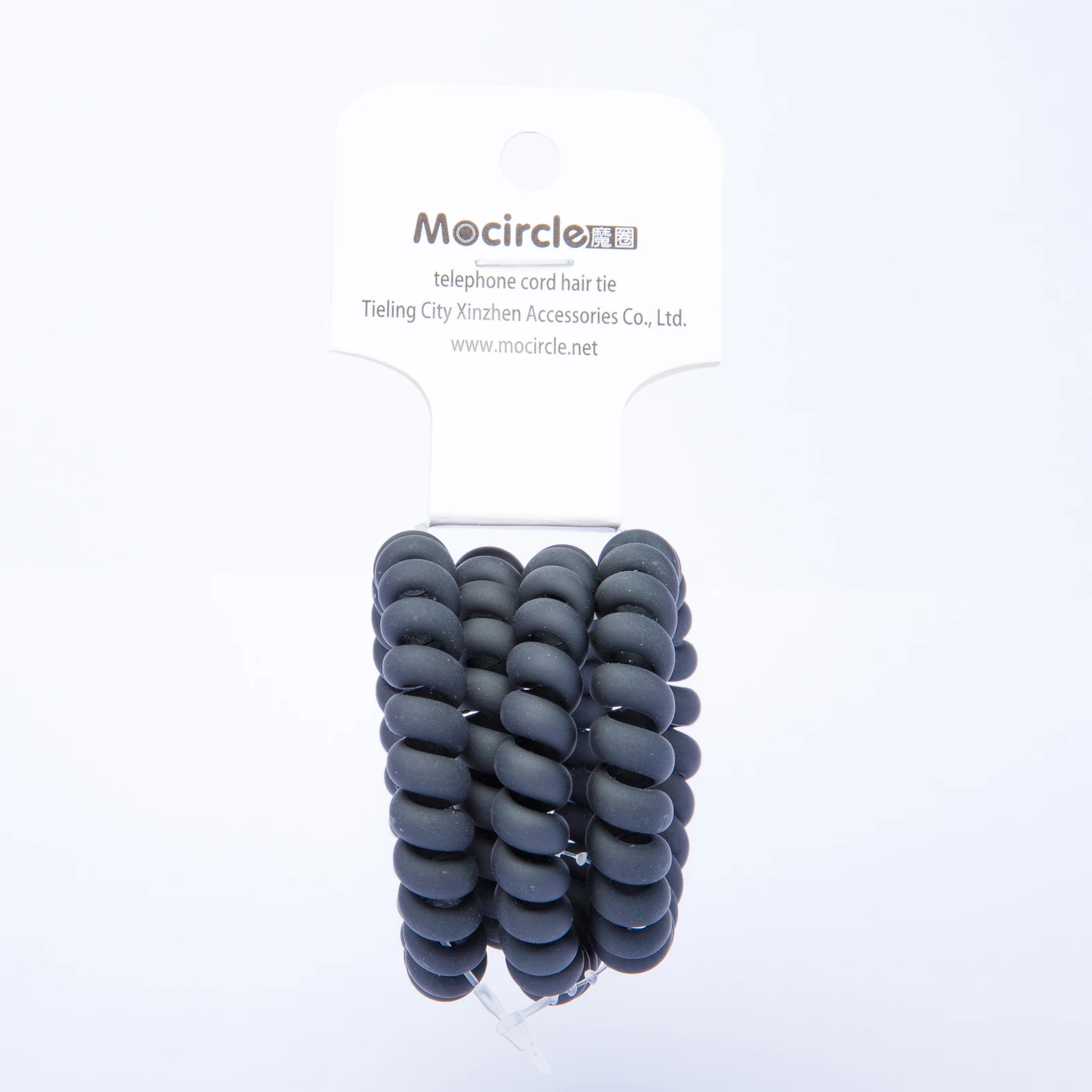 High Quality glitter Plastic Hair Bands Baby Girls Ponytail Stretchy Elastic Bobbles Band