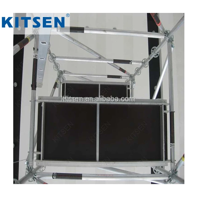 Factory Price for Tunnels Layher Type Diagonal Brace Ringlock Scaffolding Versatility & Light Weight Scaffolding System Anodize