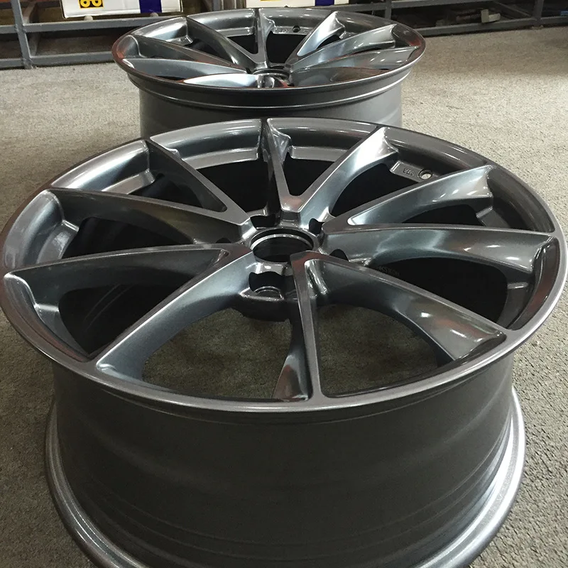 
2018 New design car Aluminum Alloy Wheel rim European & American Type red alloy wheel 