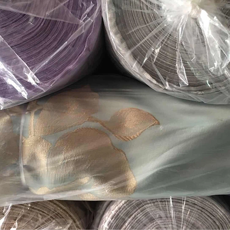 Stock mini matt custom design polyester fabric