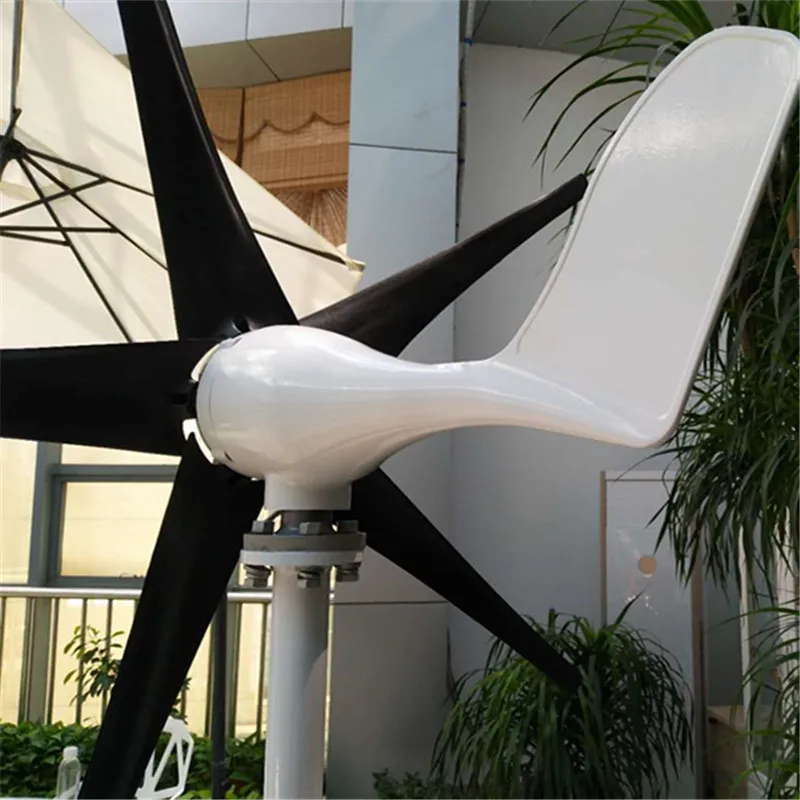 
Easy install small wind turbine 300watts 5blades 
