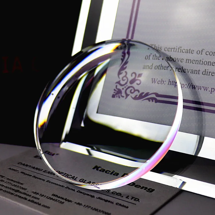 UV400 Optical Lenses 1.61 High Index Polyurethane MR-8