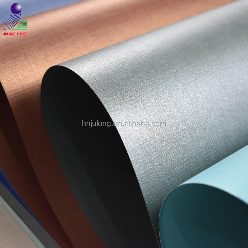 Colour fancy pearl cardstock paper with texture for business card