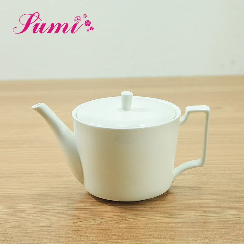 MOQ 200 Creative design bone china tea pot set gift porcelain, ceramic tea pot with cup