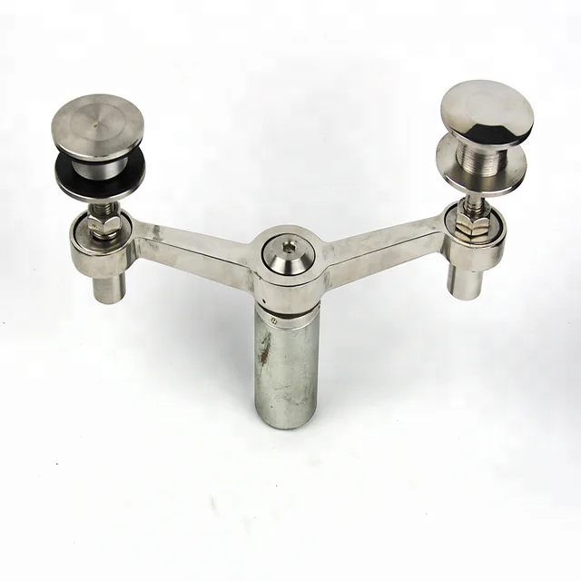 Special Design Can Be Customized Glass Spiders Stainless Steel Spider Wall