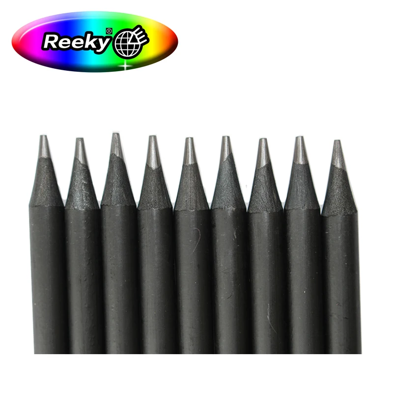 Chinese manufacturer durable diamond black wood pencil in bulk