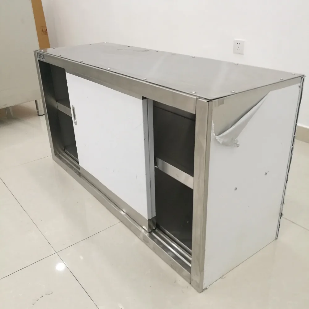 Restaurant Catering Equipment Commercial Stainless Steel Wall Mounted Cabinet Kitchen Hanging Cabinets