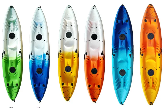 Cool No inflatable LLDPE fishing kayak wholesale with good stability