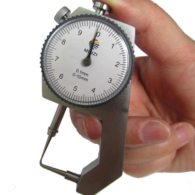 Pipe Thickness Gauge pointed Dial tube Thickness Gauge meter