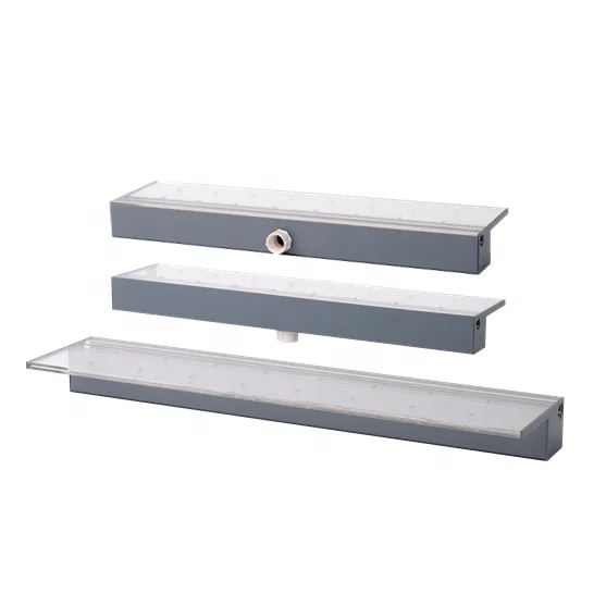 Wall mounted acrylic led waterfall pond waterfall fountain outdoor for swimming pool