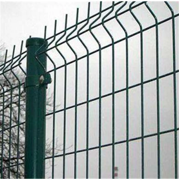 Ограждение горячая распродажа горячеоцинкованная 3D Изогнутая сетка забора