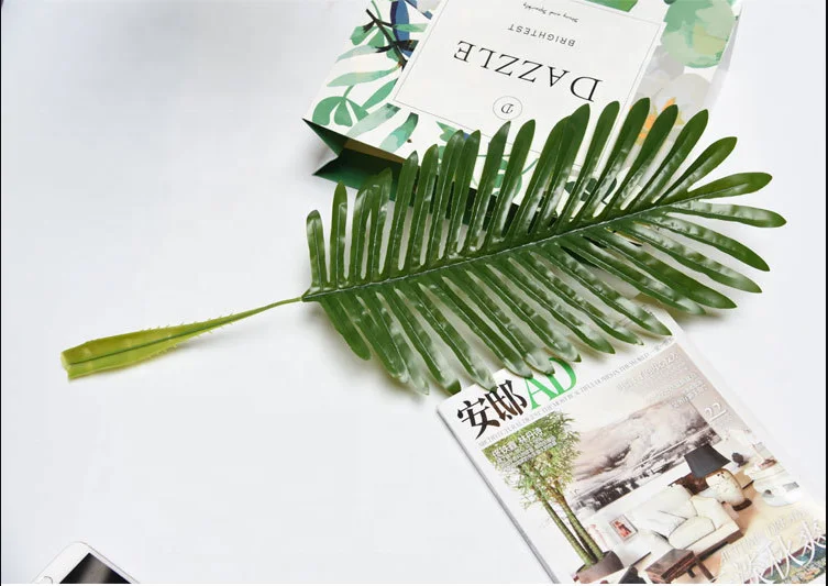 artificial super large monolithic turtle leaf flower arrangement green leaf feels gelatin plant big tree leaves decoration