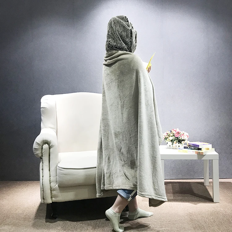 Flannel fleece animal, hooded blanket Kigurumi for kids adults/