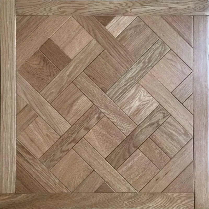 New Design Antique High Grade 500*500mm Parquet Oak Engineered Wood Flooring Customized Available(SYEO-6165)