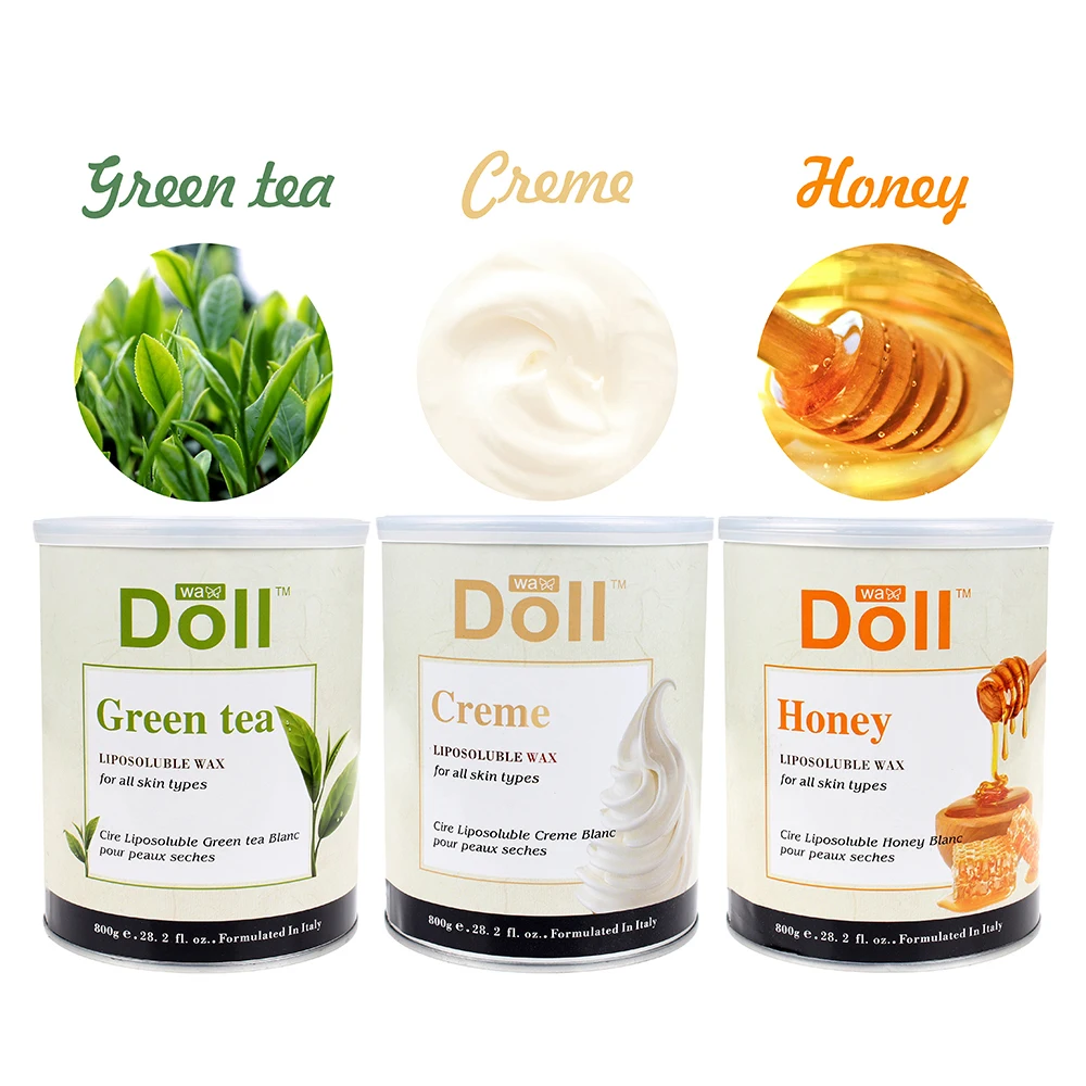 hot sale olive Factory wax tin 800g depilatory warm waxl soft wax hair removal liposoluble wax