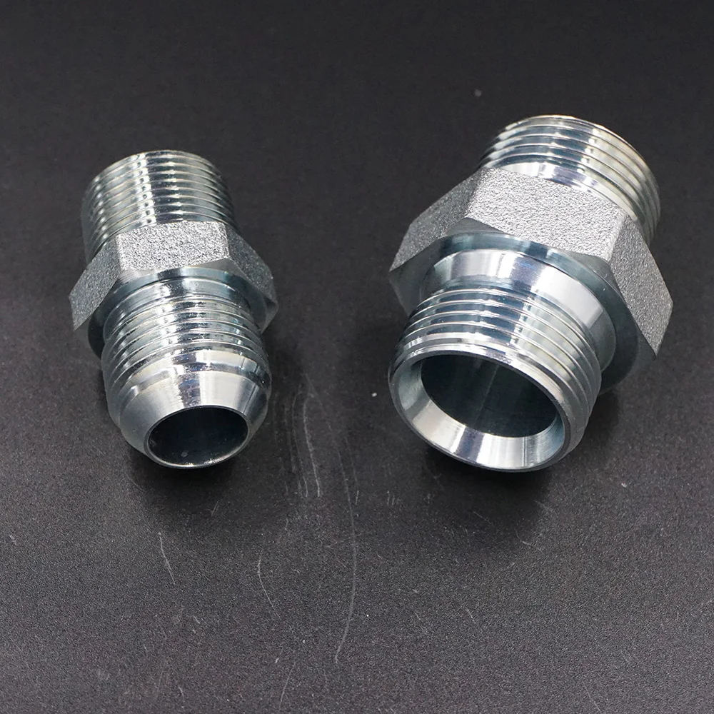 
Hot selling hydraulic fitting straight nipple reusable fittings hose 