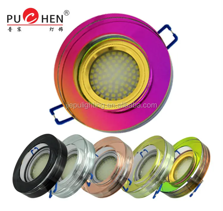 Professional custom High Quality Home Crystal LED flood patch Ceiling lighting spot light 3w 220v Model PB007