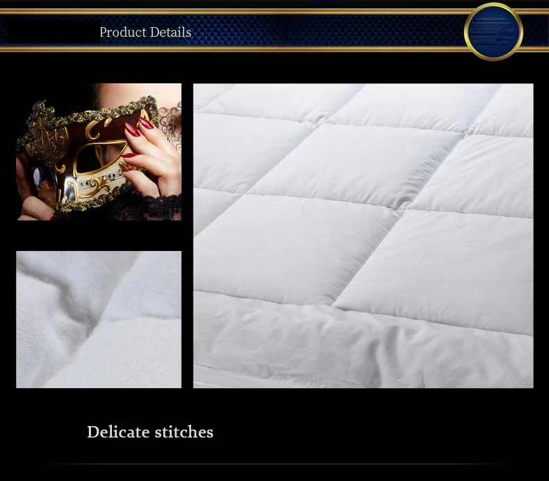 Wholesale factory price bedding comforter sets luxury down microfiber comforter set duvet topper protector