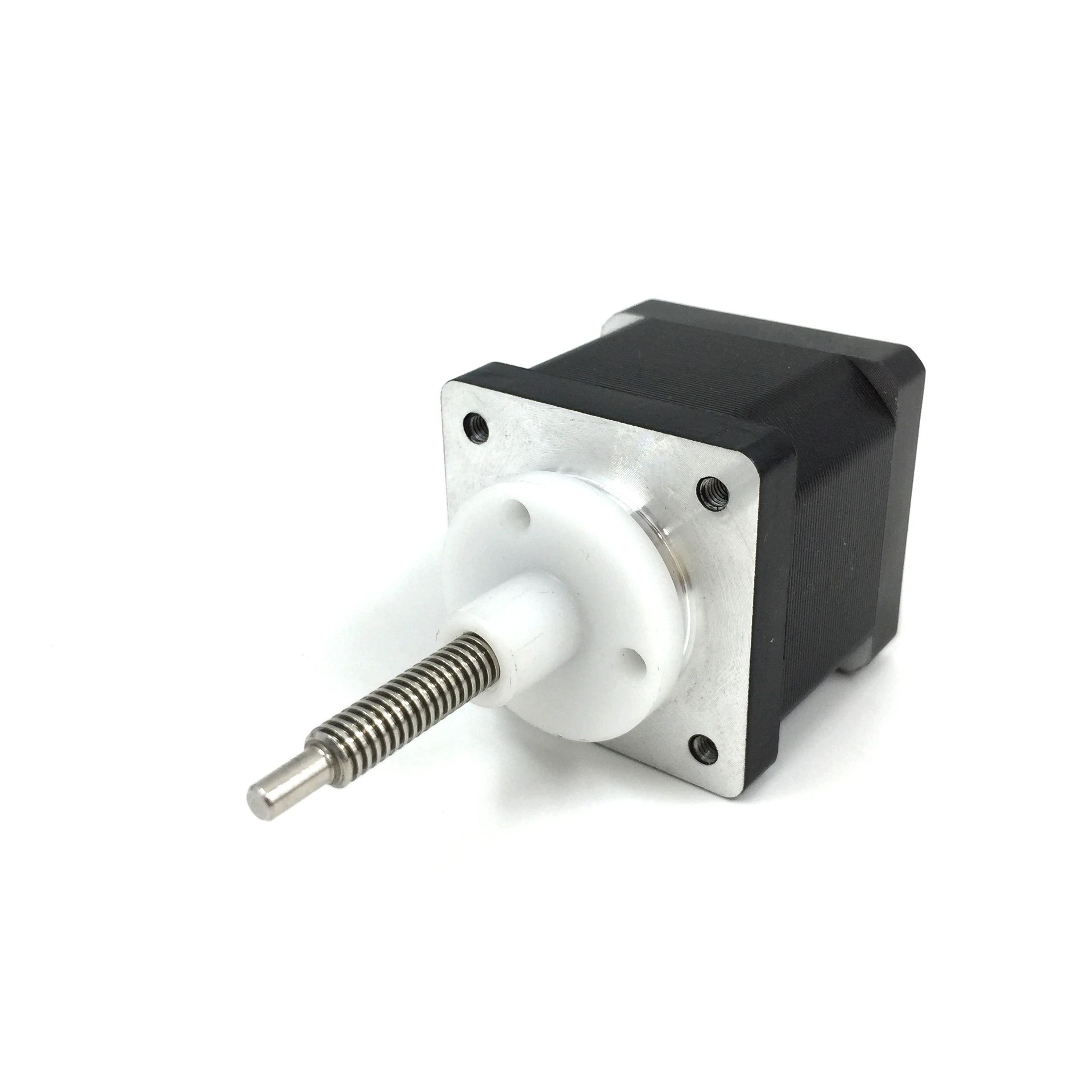 0.4a Customized Nut Tr6.35 35mm Nema14 Nema 14 Micro Stepper Motor 1.8 Deg. 12v Dc Linear Actuator Motors