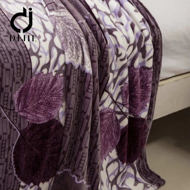 Wholesale popular microfiber polyester blanket korean  polar fleece  in stock lots