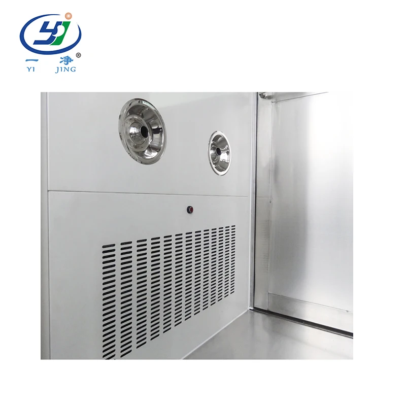 
Cheap air shower fan double person with door interlock 