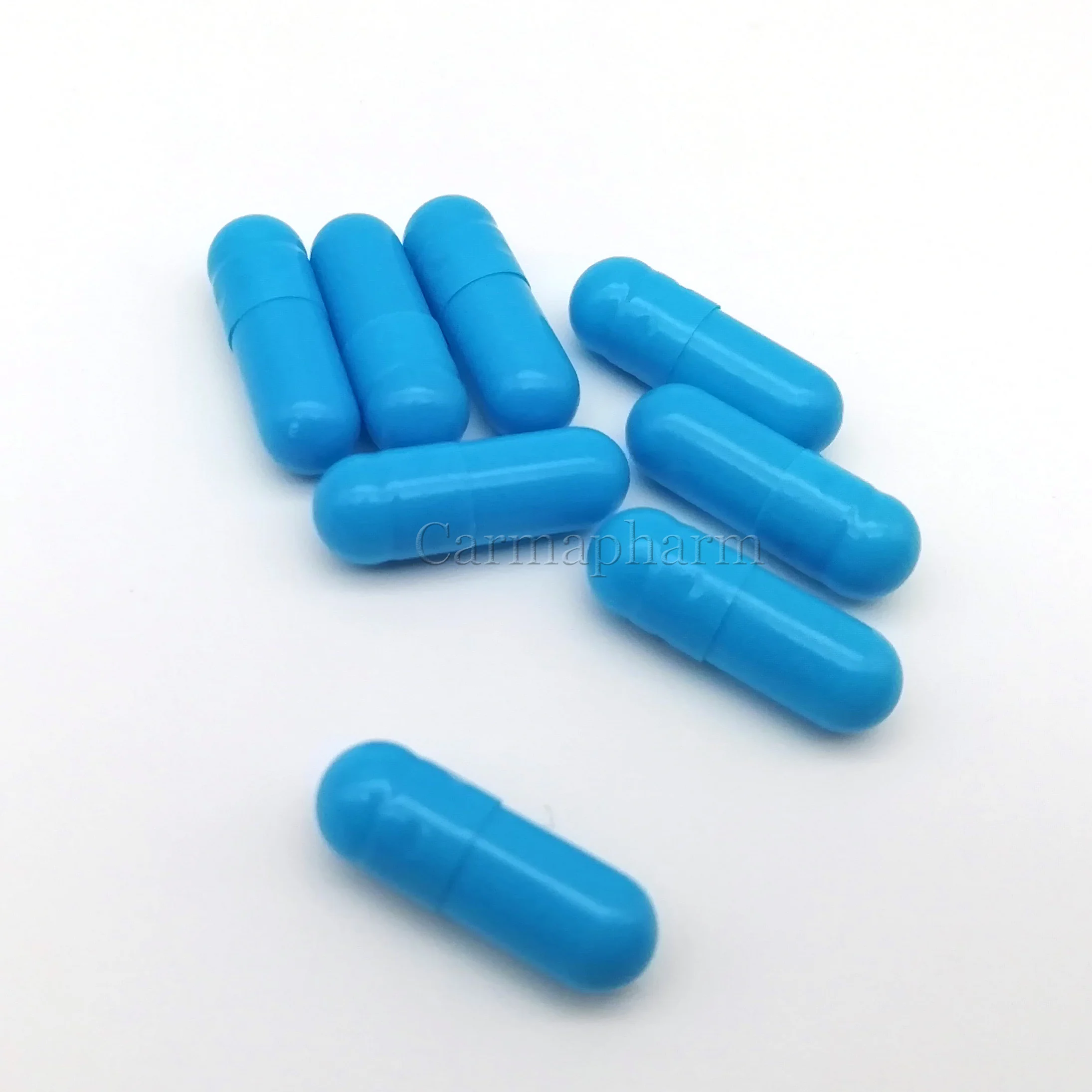 Blue Colorful Hard Gelatin Empty Capsule 0el