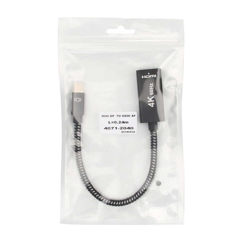 Лидер продаж на Amazon кабель-переходник с Mini DisplayPort HDMI ult-unite 4K 60