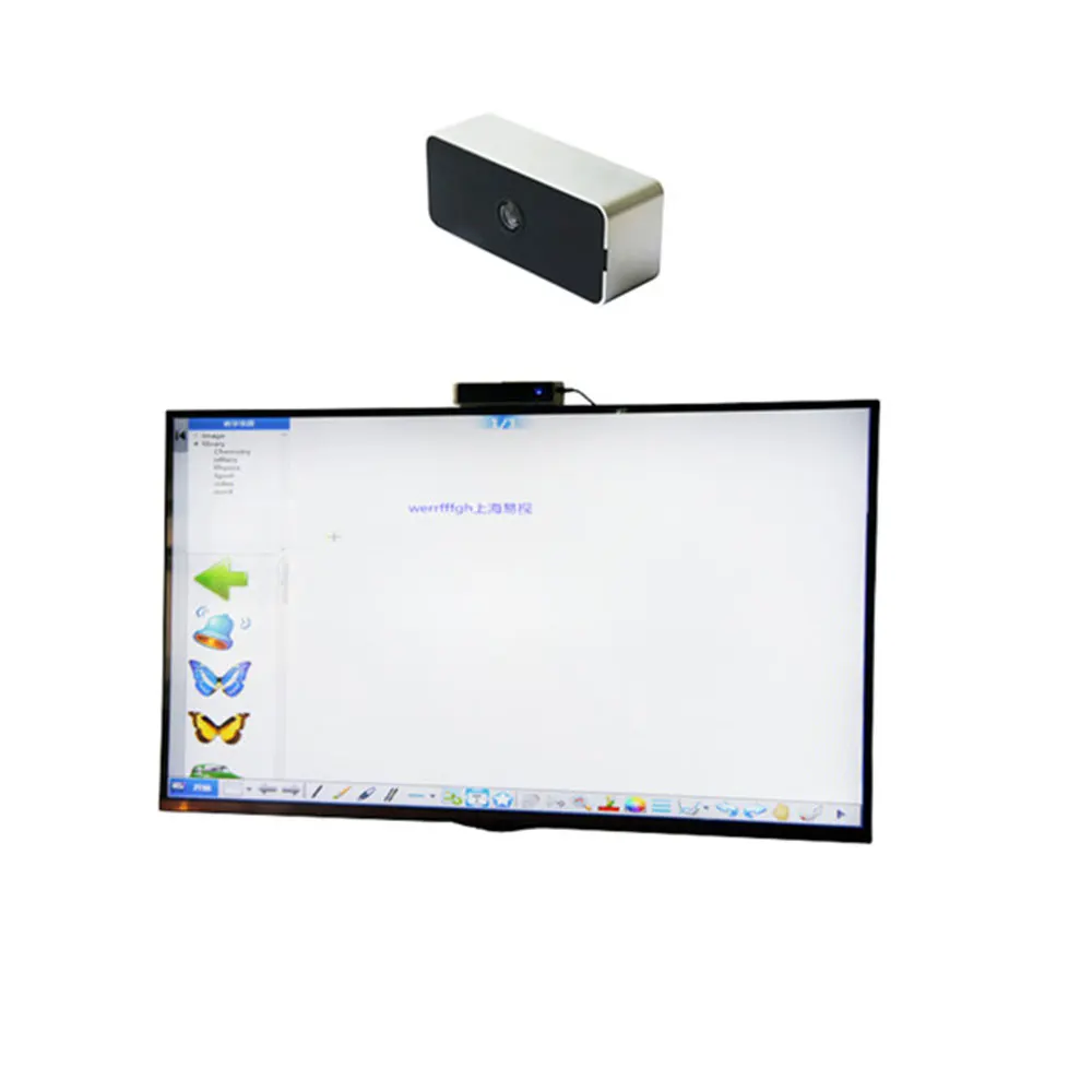 Gloview Portable Interactive Whiteboard,smart Board/ White Board High Gloss White Board Finger Interactive FP3  FLYIN (OEM)