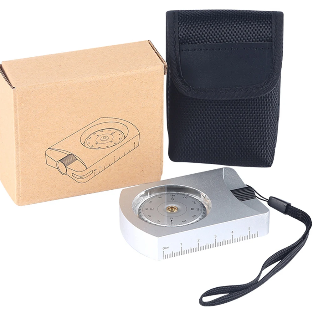 Заводской высококачественный призматический компас, металлический Компас для рисования, водонепроницаемый Высокоточный Компас для измерения карты, Компас для продажи с OEM