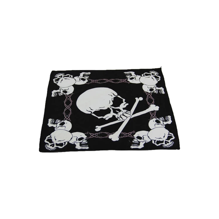 2019 New promotional bandana customized cotton bandana square fashion bandana