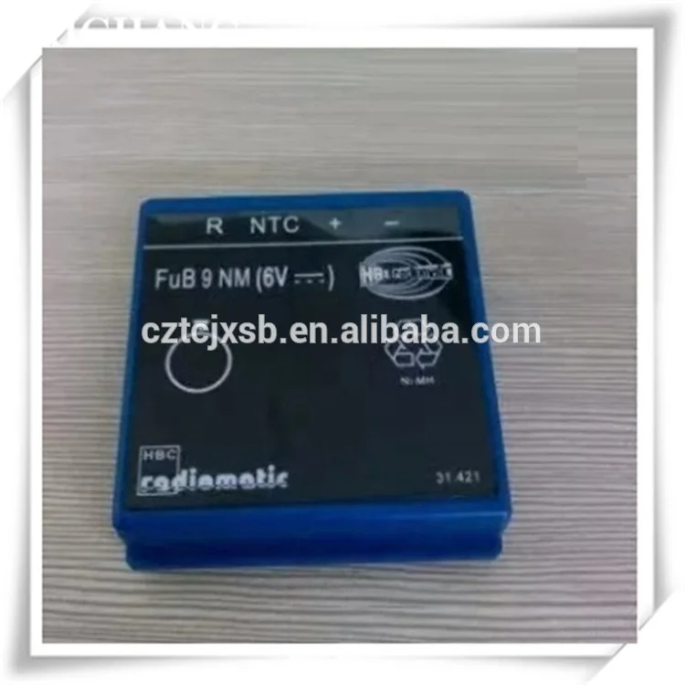 Concrete pump Truck Remote control battery BA225030 6V for Sany zoomlion  BA214061  BA213021for PM  HBC battery