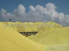 Хлопья 99.8% сера, цены, желтые гранулы