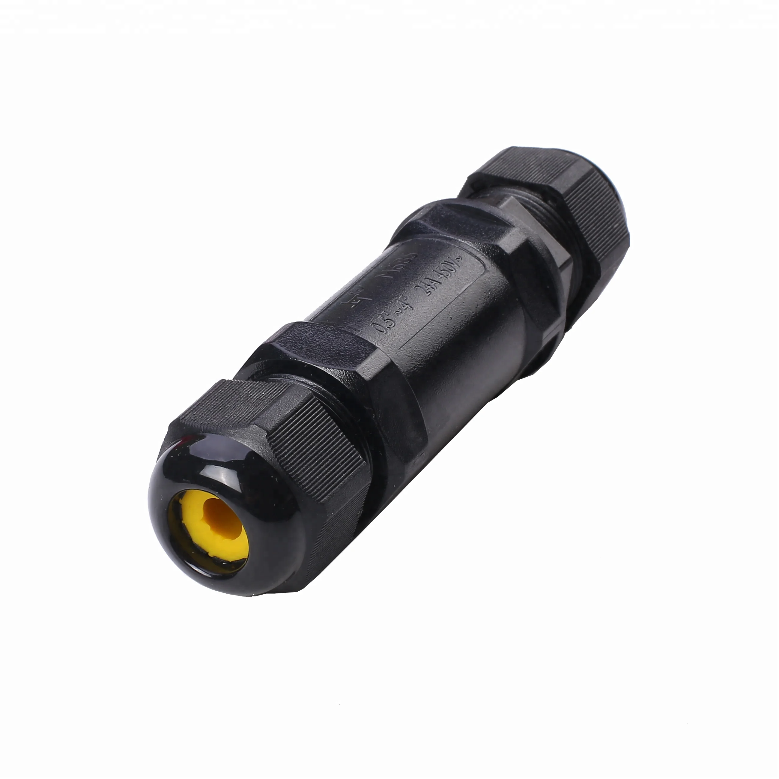 M685-I M25 cable gland 1 in 1 out 1in 2 out 1 in 3 out  ip68 3 pole 3 pin cable waterproof connector
