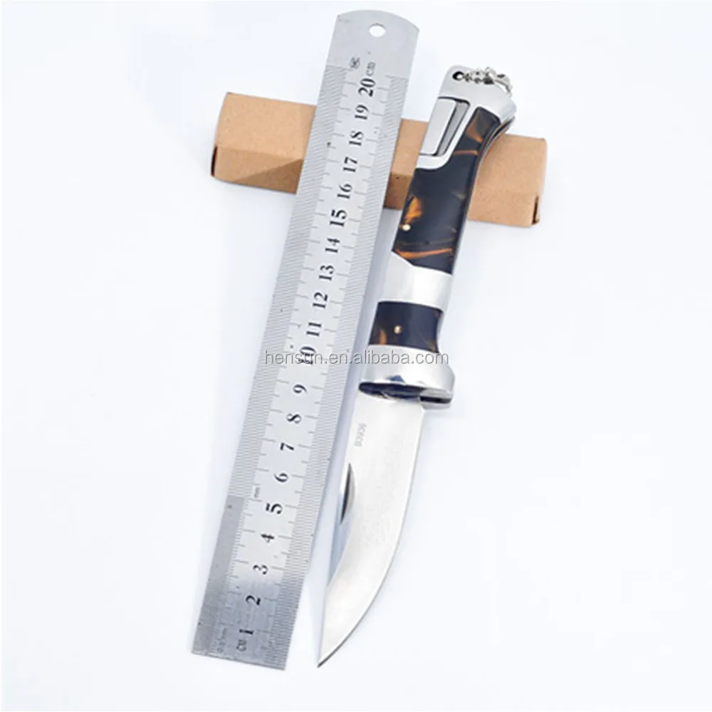 Resin Handle Outdoor Survival Knife Portable Pocket Knives Tools