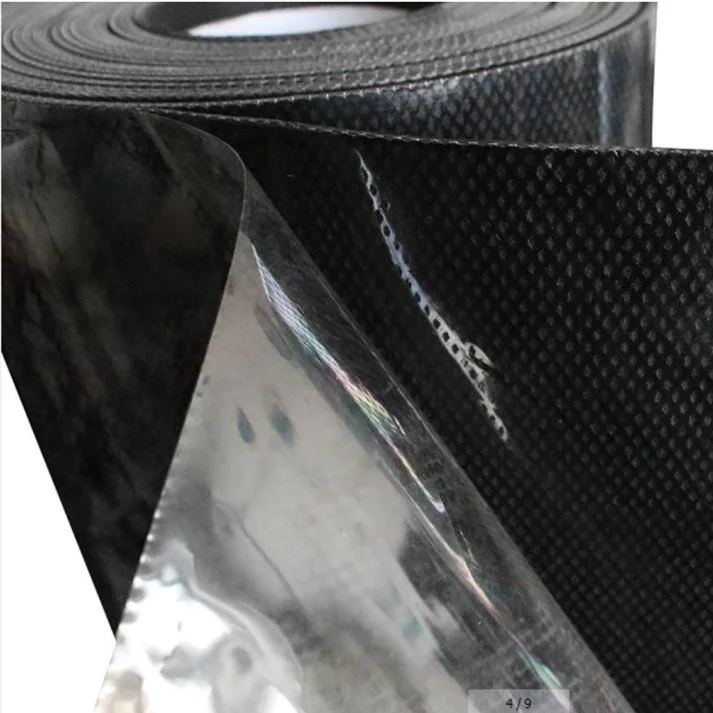 Self Adhesive EPDM with Aluminum mesh UF203 for Roof to Wall Flashing