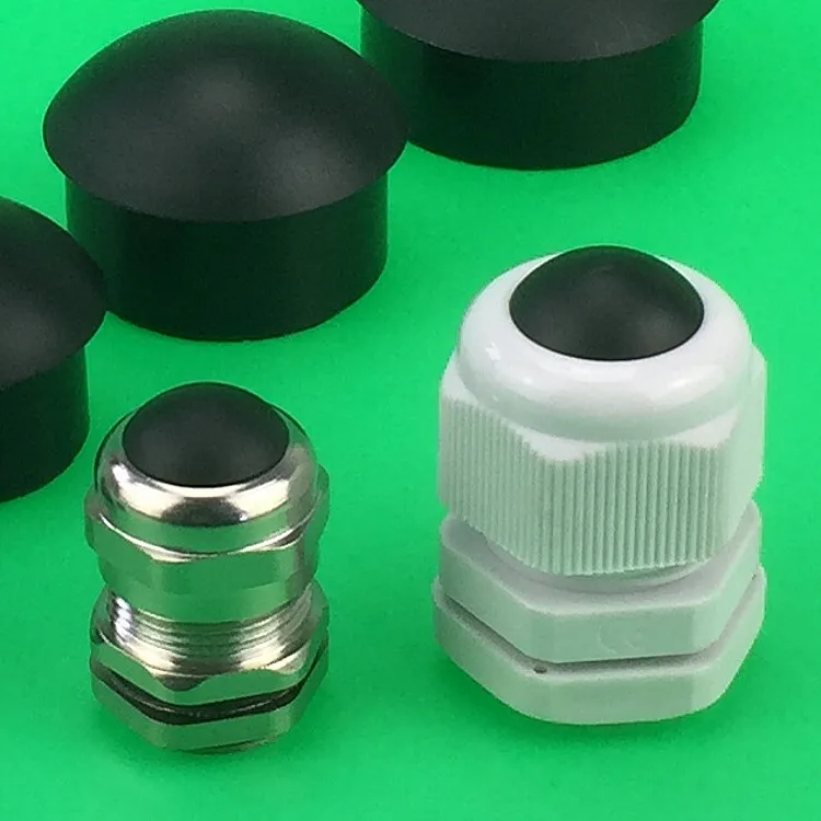 OUORO 25mm (cable range 18-25mm) half ball gland plastic nylon plugs