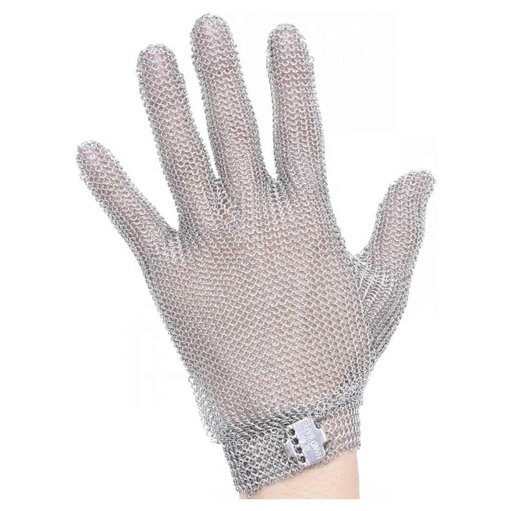 Anti Cutting Chainmail Household Gloves Food Grade Stainless Steel Gloves