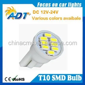 Продажи горячих 3014SMD Клин T10 Ba9s w5w t10 лампы