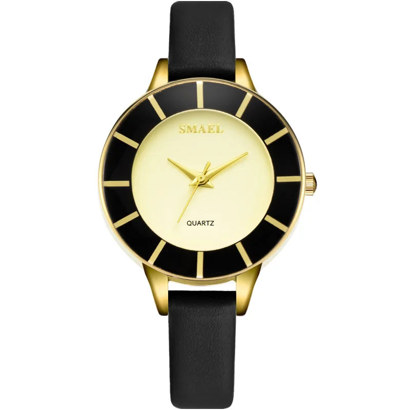 
Smael SL1909 simple design quartz movement watches for women girls 