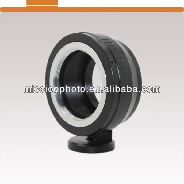 Lens adapter ring for M42 lens to FX camera body with tripod mount