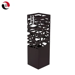 Hot Selling Latest Square Metal Umbrella Stand with 2 Hooks