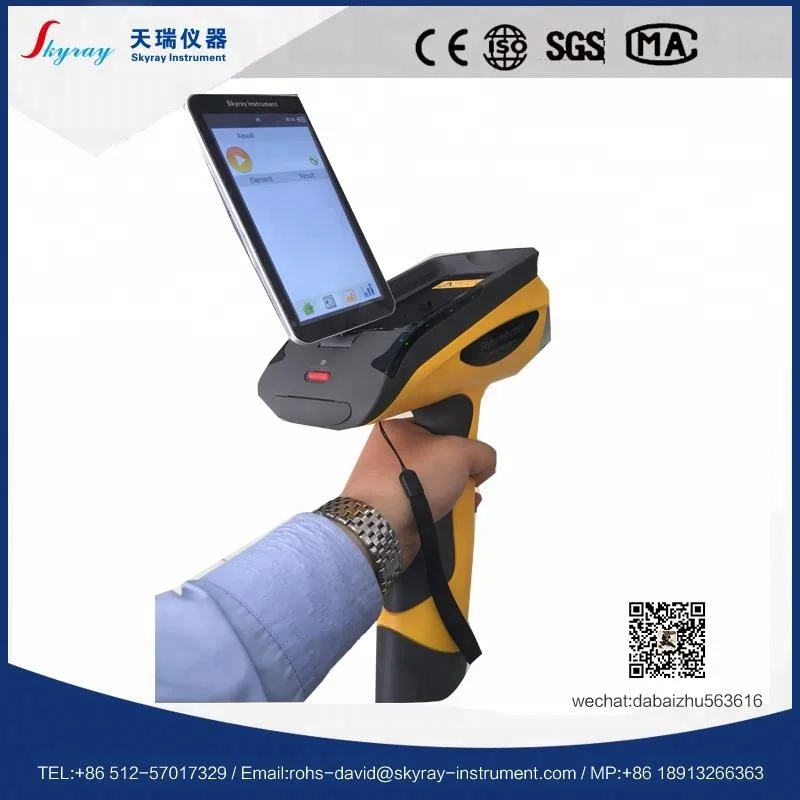 handheld xrf spectrometer for mineral fast analyzer