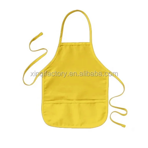 
kid non woven apron with sleeves 