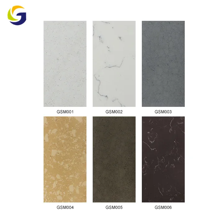 
CE REACH NSF mold and mildew resistant white quartz wall cladding stone 