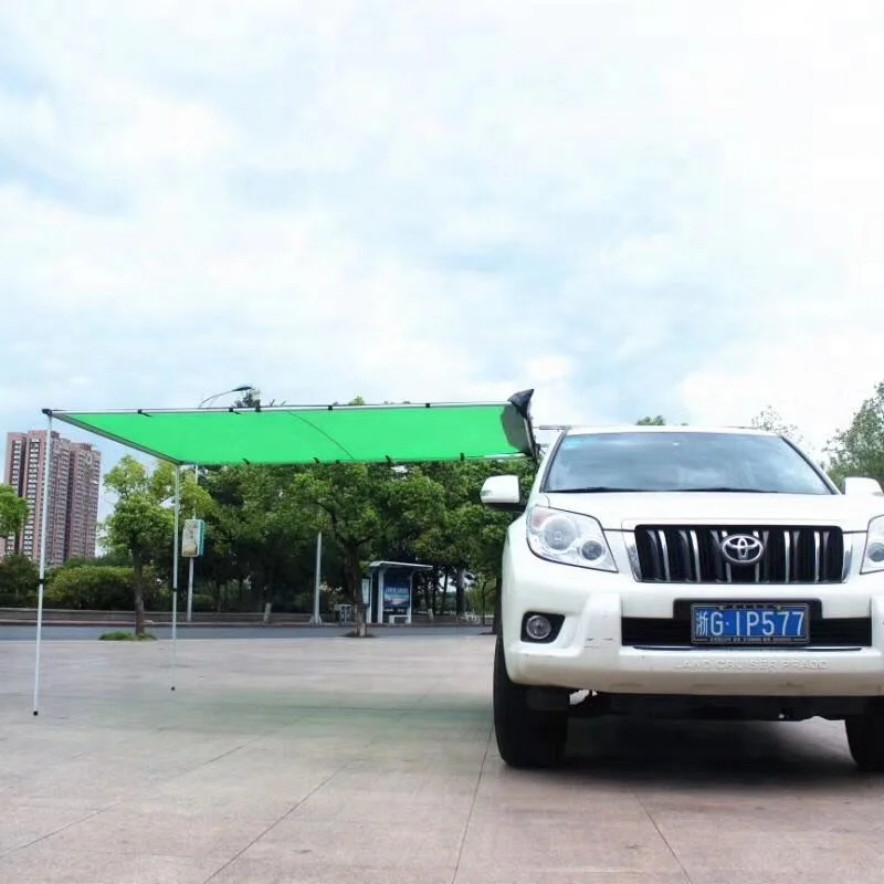 Wholesale Canton Fair Roof Top Tent Camper Trailer Cotton Canvas Foxwing Awning