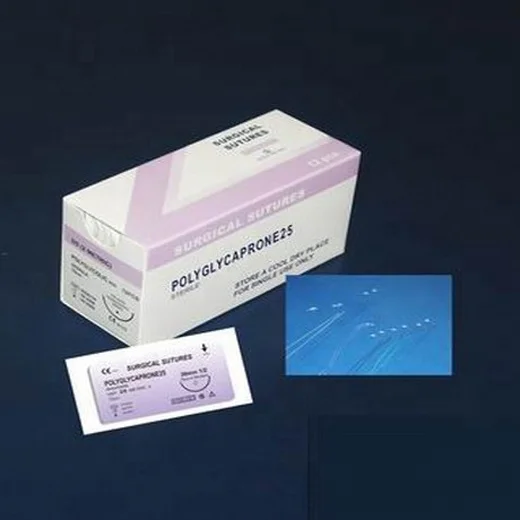 Surgical polydioxanone 25 (PDS Rapid) suture with needle